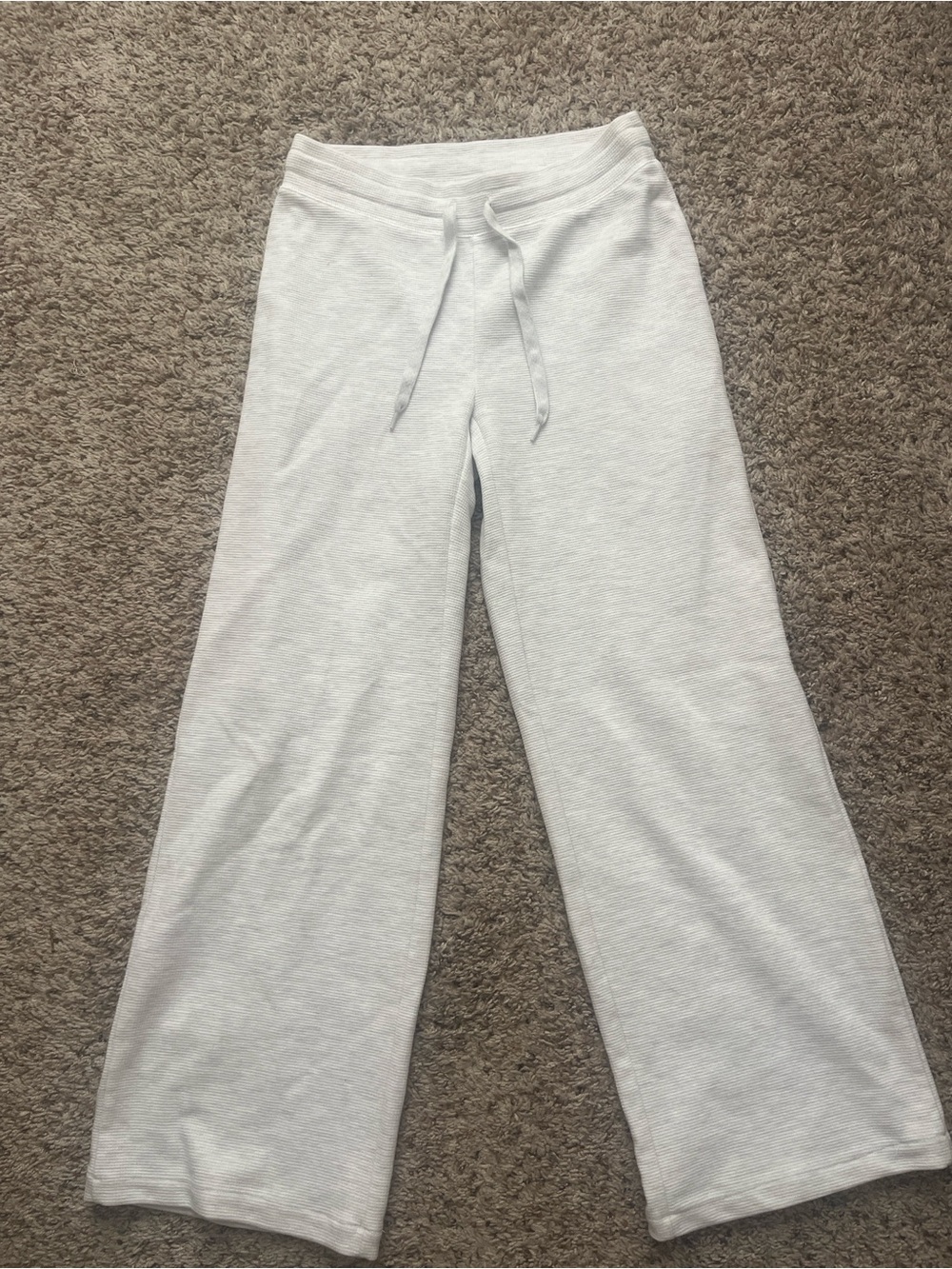 TNA Waffle wide leg pants XS